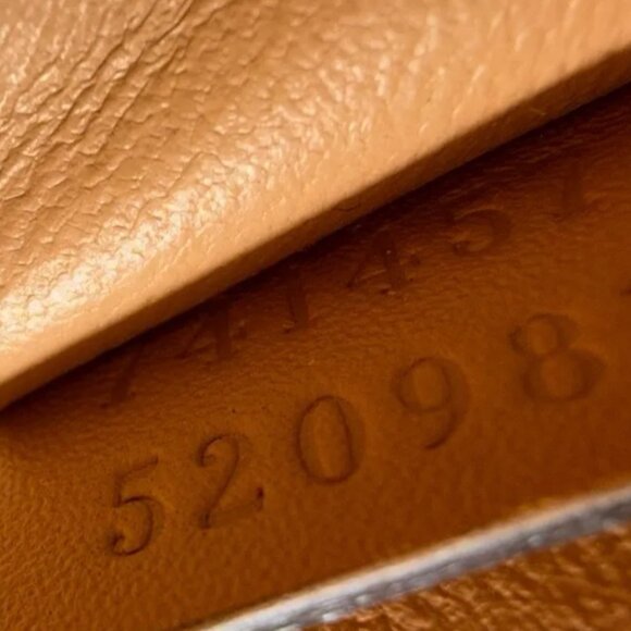 GUCCI Calfskin Quilted Mini Deco Shoulder Bag in Camelia - Picture 9 of 10